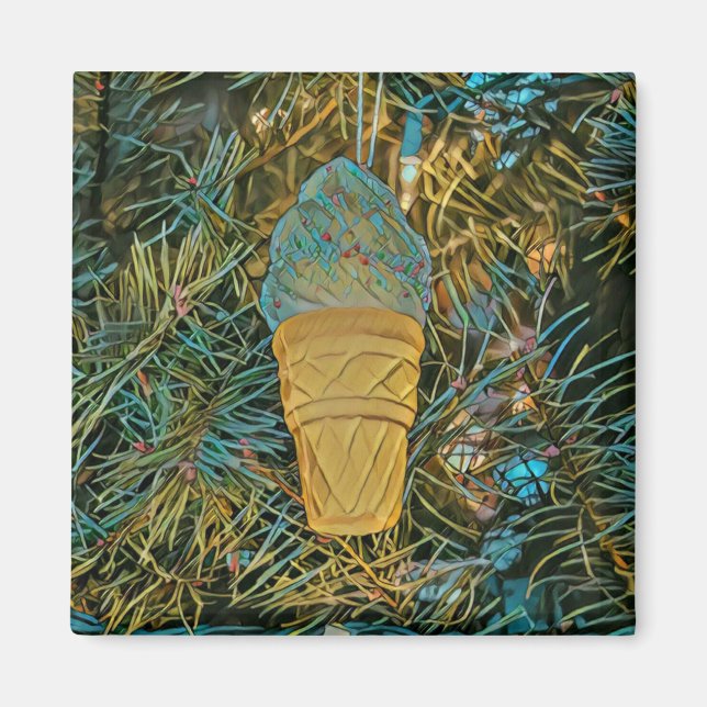 Aimant Saupoudrer de crème glacée (Devant)