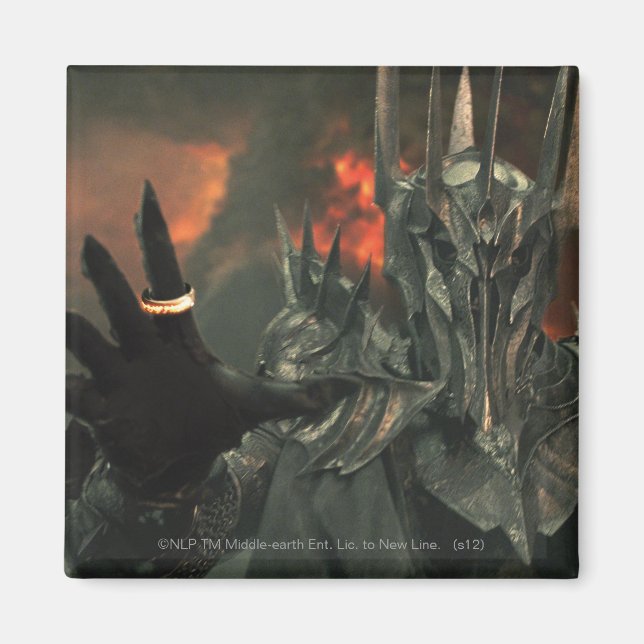 Aimant Sauron à la main (Devant)
