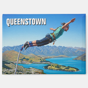 Aimant Saut à l'élastique à Queenstown Nouvelle-Zélande V
