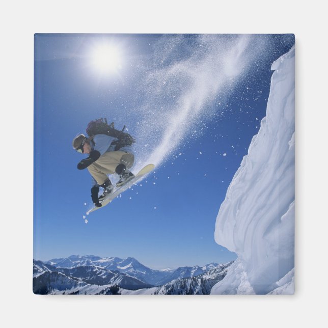 Aimant Sauter dans le canyon de Snake Creek à partir de C (Devant)