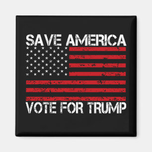 Aimant Sauver l'Amérique Votez pour Trump