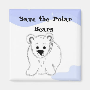 Aimant Sauver les ours polaires