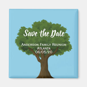 Aimant Sauvez la Réunion de famille de date