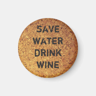 Aimant sauvez le vin de boissons de l'eau