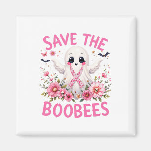Aimant Sauvez les abeilles Boo Cancer du sein Halloween F