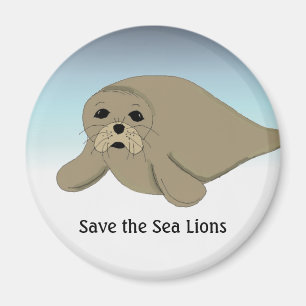 Aimant Sauvez les Otaries