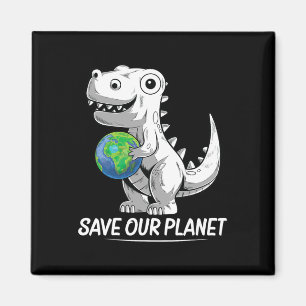 Aimant Sauvez notre planète Jour des terres Trex Environn