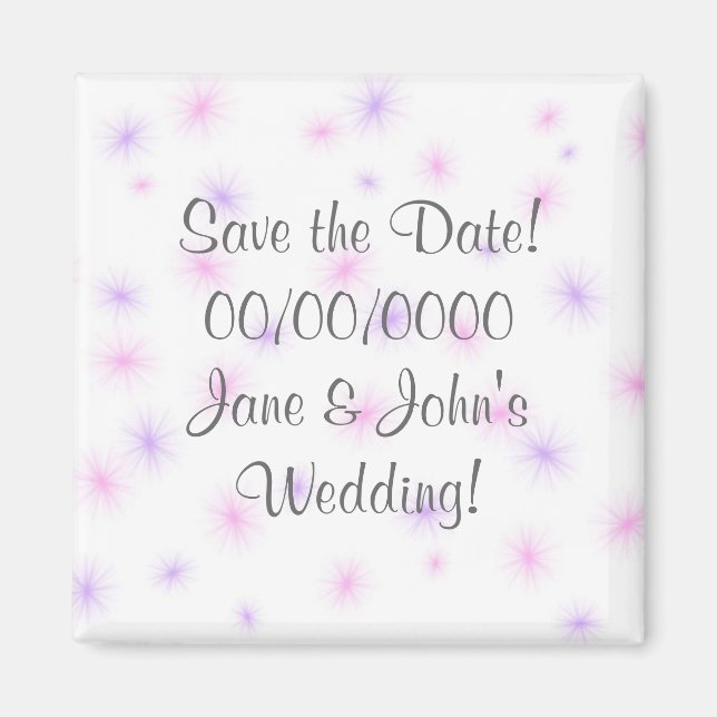 Aimant Save the date! (Devant)