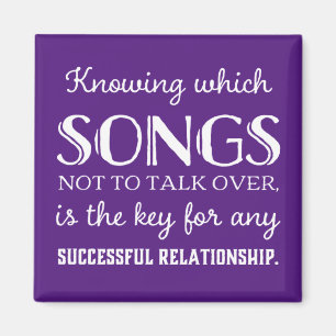 Aimant Savoir quelles chansons ne pas parler