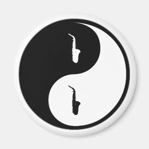 Aimant Saxophone de Yin Yang