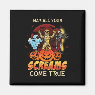 Aimant Scandale Skeleton Monstres Fantôme Funny Lazy Dépl