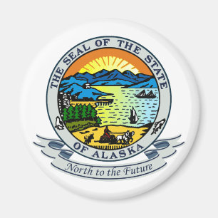 Aimant Sceau de l'Alaska