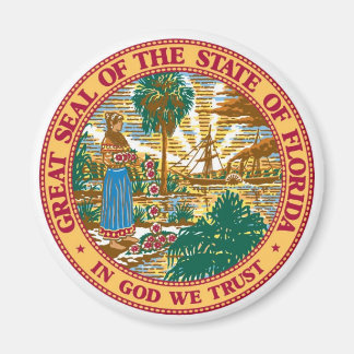 Aimant Sceau d'État de Floride