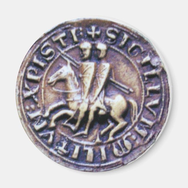 AIMANT SCEAU DU MODÈLE DES CHEVALIERS (Devant)