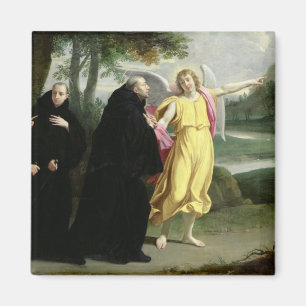 Aimant Scène de la vie de St Benoît