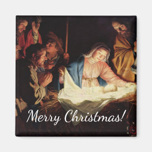 Aimant Scène des maîtres de Noël