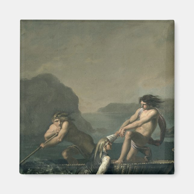 Aimant Scènes du "voyage souterrain de Niels Klim" (Devant)