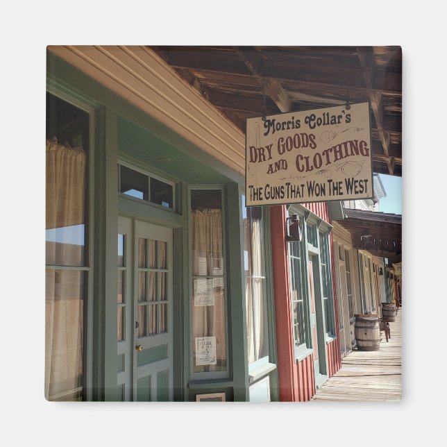 Aimant Schiff Hill, Front Street, Dodge City, Kansas (Devant)