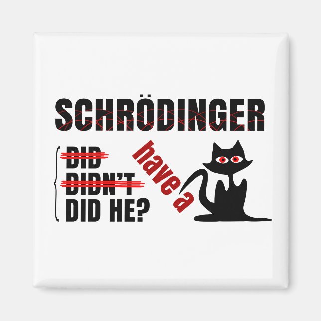 Aimant Schrodinger (Devant)