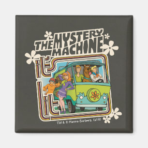 Aimant Scooby-Doo   "C'est Lit" Mystery Machine Graphic