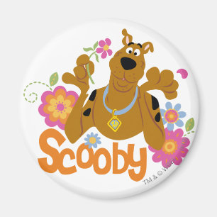 Aimant Scooby-Doo En Fleurs