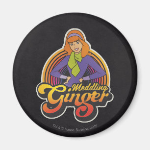 Aimant Scooby-Doo   "gingembre de ingérence" Daphne