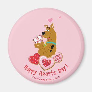 Aimant Scooby-Doo - Happy Hearts Day