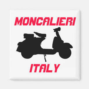 Aimant Scooter, Moncalieri, Italie