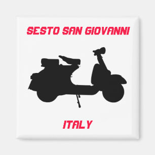 Aimant Scooter, Sesto San Giovanni, Italie
