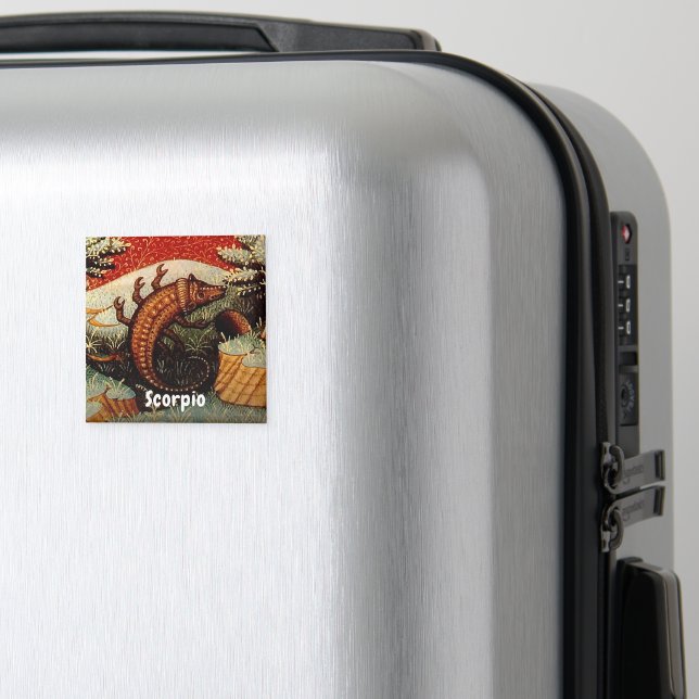 Aimant Scorpio Scorpion signe Zodiac Anniversaire (In Situ (Bagages))