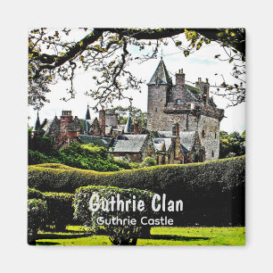 Aimant Scottish Guthrie Clan's Castle Keepsaké