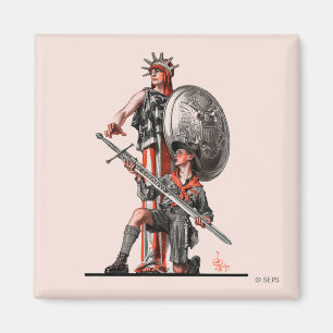 Aimant Scout et liberté de garçon