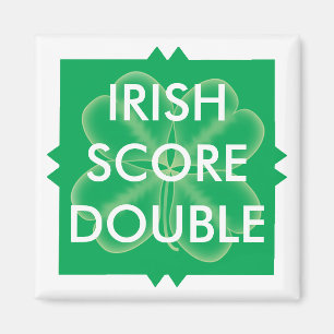 Aimant Scrabble St. Patrick's Double Score