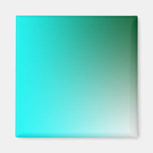 Aimant Se fane : Vert-foncé et bleu-clair