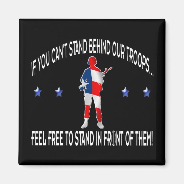 Aimant Se tenir derrière ou devant (Devant)