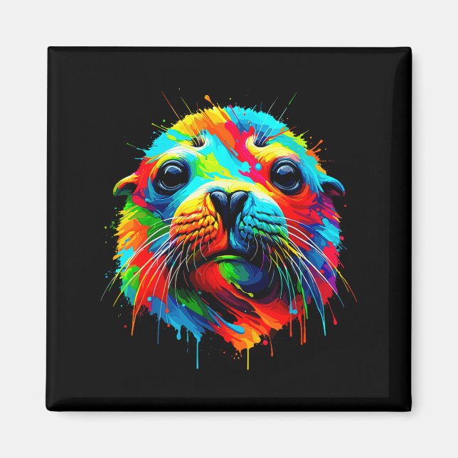 Aimant Seal Sea Lion  (Devant)