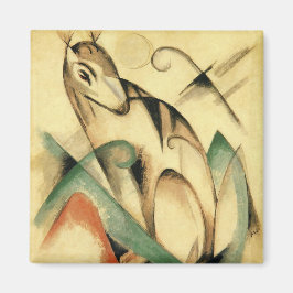 Aimant Seated Mythical Animal (par Franz Marc)