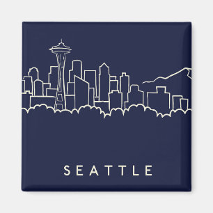 Aimant Seattle Skyline