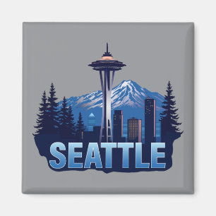 Aimant Seattle Washington États-Unis d'Amérique