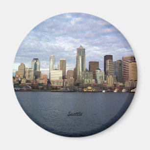 Aimant Seattle, Washington skyline