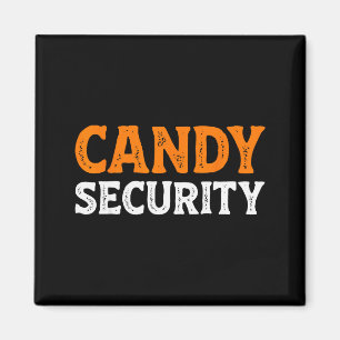 Aimant Sécurité Bonbons Drôle Facile Paresseux Halloween