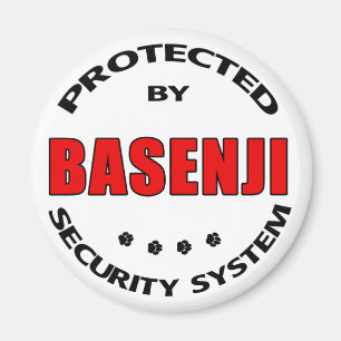 Aimant Sécurité des chiens Basenji