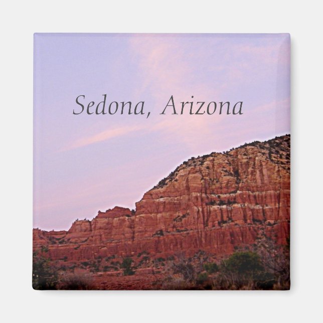 Aimant Sedona, Arizona roches rouges (Devant)