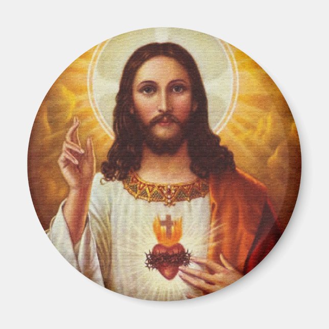 Aimant Seigneur Jésus Christ et le Sacré Coeur (Devant)