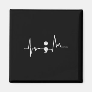 Aimant Semicolon de pulsation de prévention du suicide G