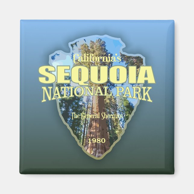 Aimant Sequoia NP (flèche) (Devant)