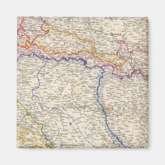 Aimant Serbie, Bosnie (Devant)