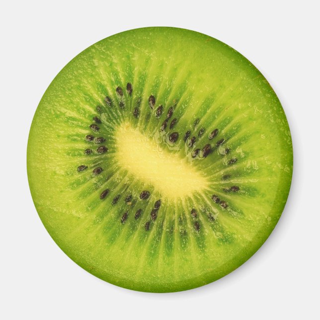 Aimant Série d'aimants de fruits - Kiwi- (Devant)