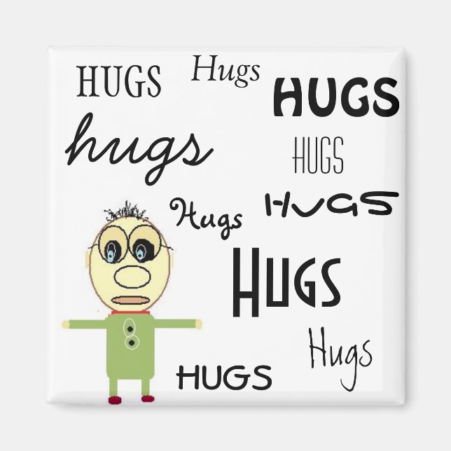 Aimant Série "PETIT TYPE" (Devant)