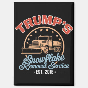 Aimant Service de déneigement de Trump Trump 2024